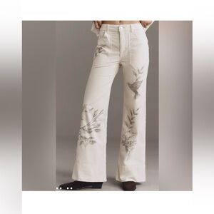 Anthropologie - The Rylan Relaxed High-Rise Flare Pants by Pilcro | Sz 30